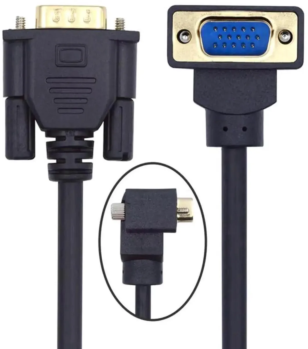 SMUGDESK SMUGDESK 90 Degree Down Angled VGA RGB Cable 3.3FT — product photo