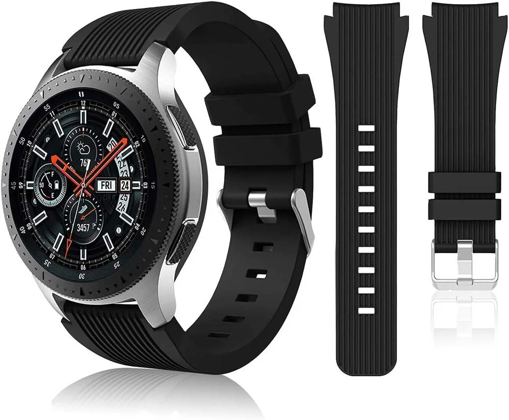 ETEIZU ETEIZU 22 mm Silicone Band for Galaxy Watch 46 mm Gear S3 Frontier Classic Watch 3 45 mm — product photo