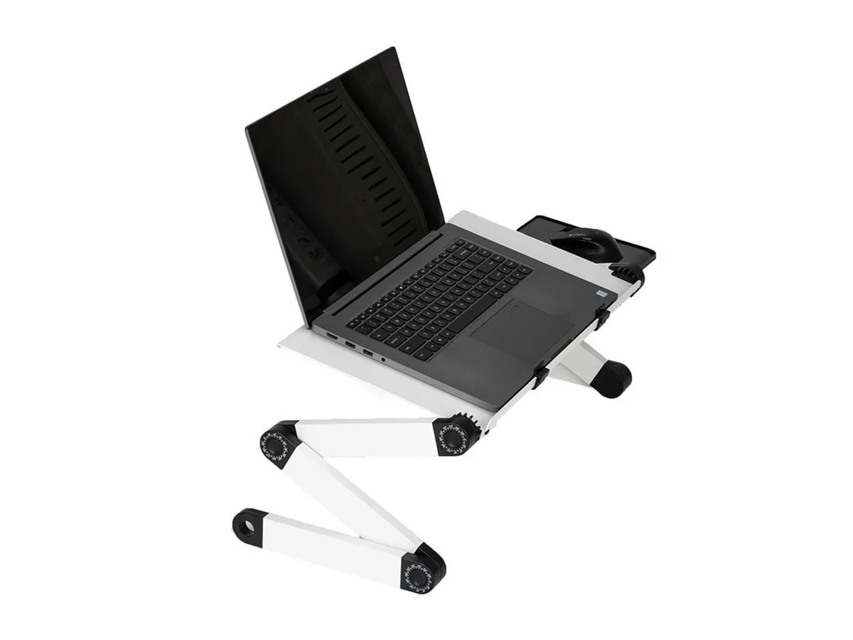 KEHIPI KEHIPI Adjustable Laptop Table White laptop cooling pad — product photo