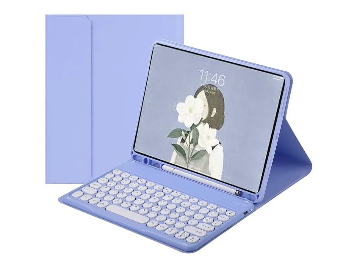 BONAEVER BONAEVER SM-X200/X205/X207 Keyboard Case Purple 10.5 inch 2022 — product photo