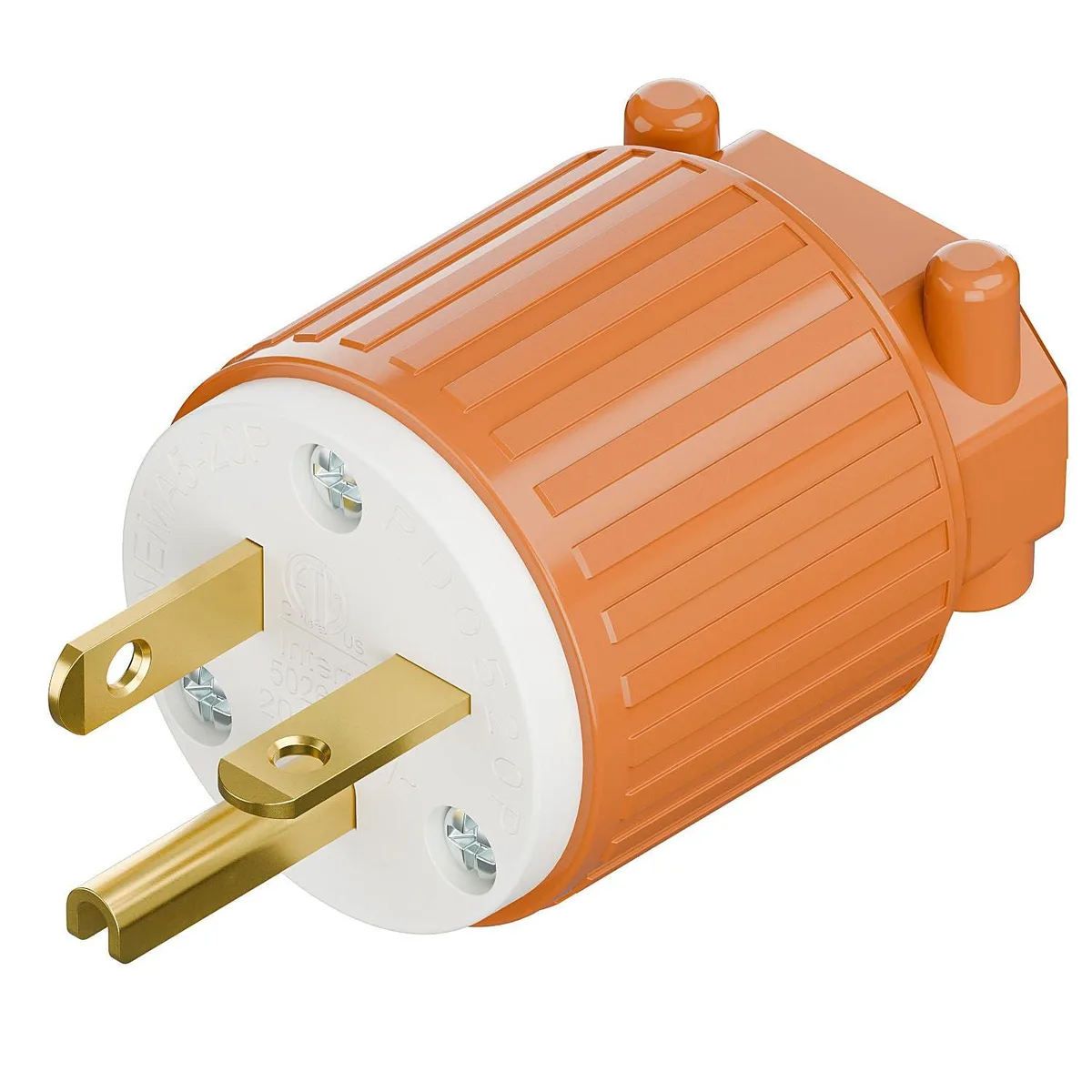 LORDWORLD LORDWORLD NEMA 5-20P 20A 125V Plug Orange — product photo