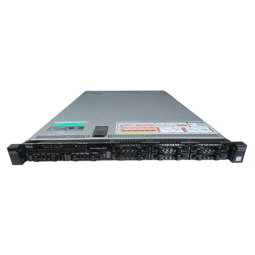 DELL DELL PowerEdge R630 1U rack server 2× E5-2637 V3 3.5 GHz 48 GB DDR4 2× 600 GB 15K SAS H330 — product photo