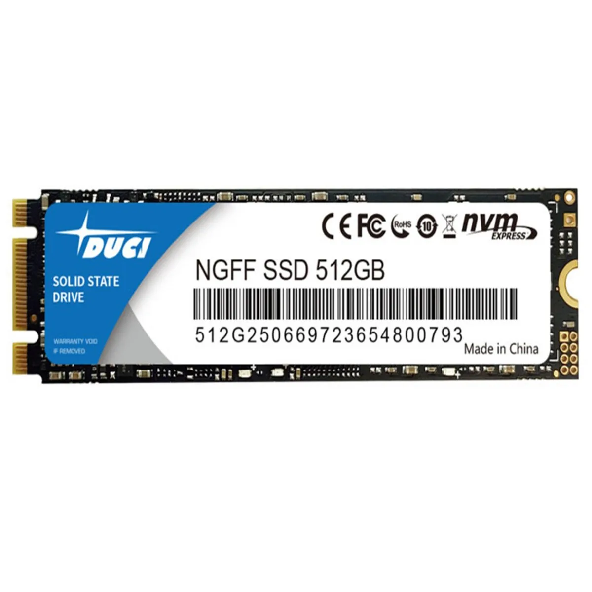 DUCI DUCI 512GB internal SSD SATA3.0 485MB/s — product photo