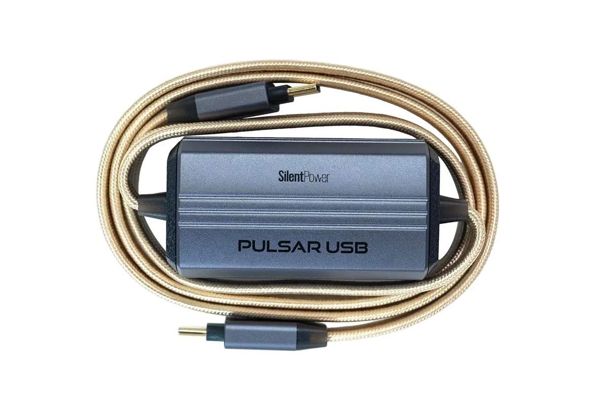 LORDWORLD Pulsar USB-C audiophile cable with galvanic isolation and active noise filtering