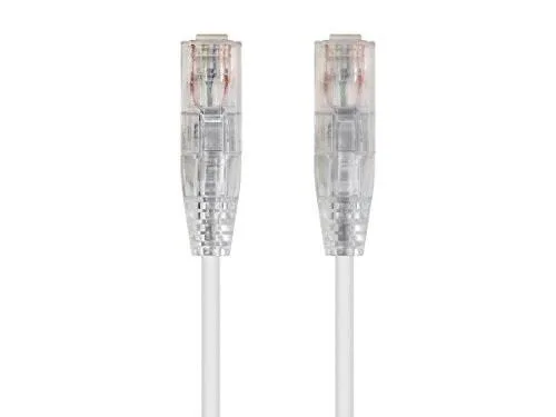 Monoprice Inc. Monoprice Inc. 113550 Cat6 SlimRun Ethernet Cable 14 ft White — product photo