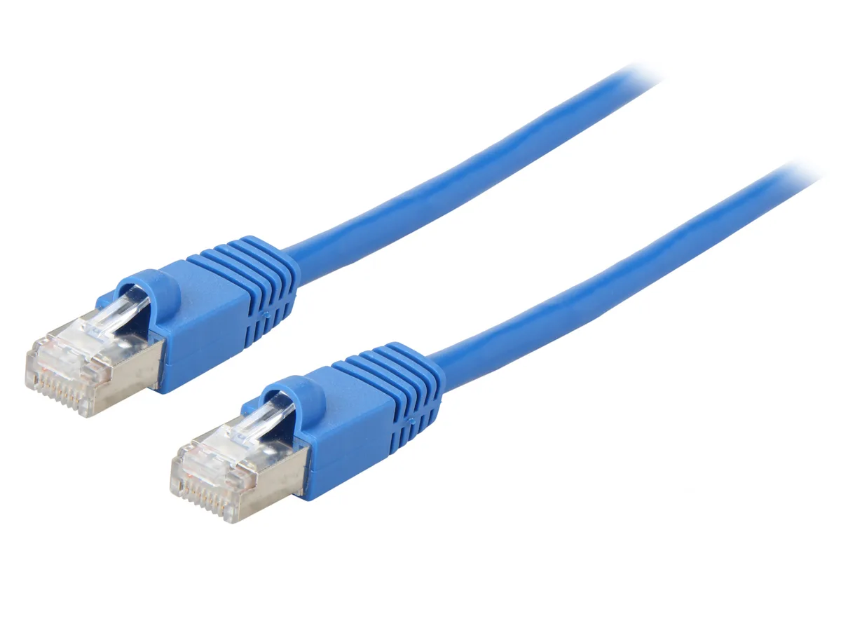 Tripp Lite Tripp Lite N262-003-BL 3 ft Cat6a shielded network ethernet cable — product photo