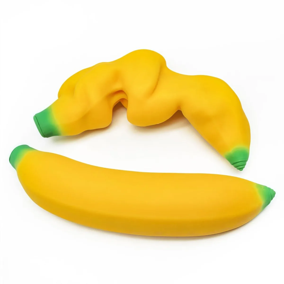  Stretchy Glue-Sand Filled Rubber Banana 2 Pack 7.9 inches 280g each — product photo