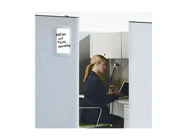 Quartet Quartet TM1107 iQTotal Erase Board 11 x 7 White Clear Frame — product photo