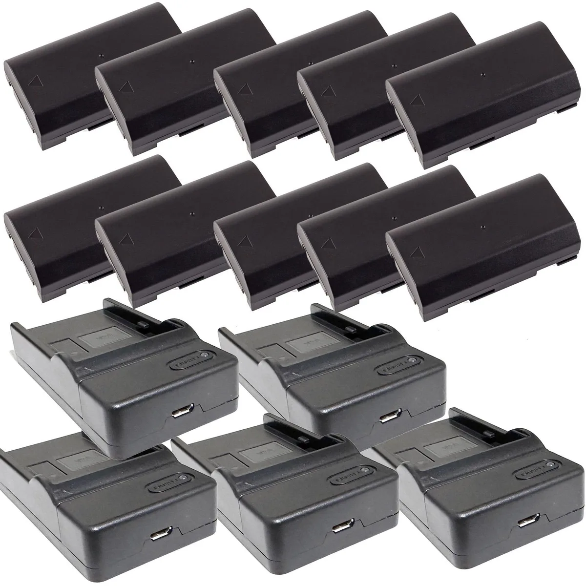 Centenex Electronics Centenex Electronics 5 Chargers + 10 Batteries 3.5Ah for Trimble R4-R8 — product photo