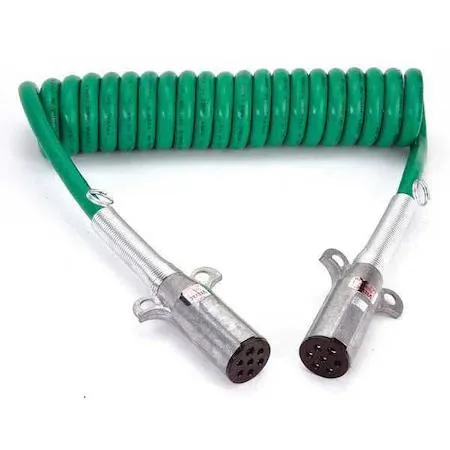 Velvac Velvac 590160 ABS Cord 144 in 12 ft 7-Way Coiled — product photo