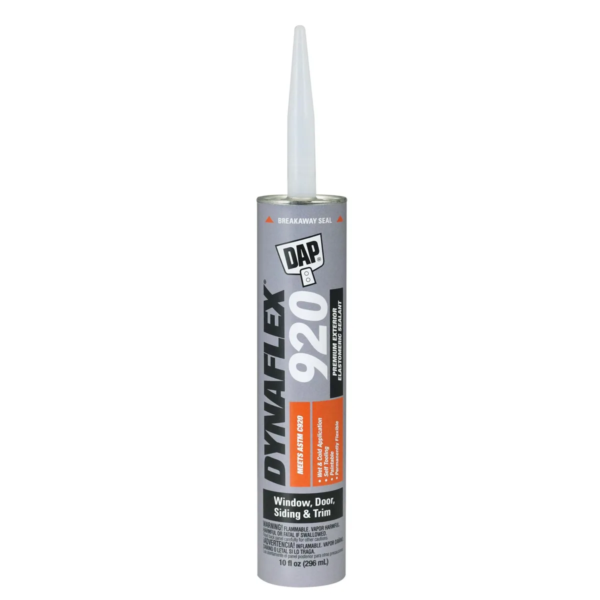 Standard caulk tube in clay colour with DYNAFLEX 920 branding