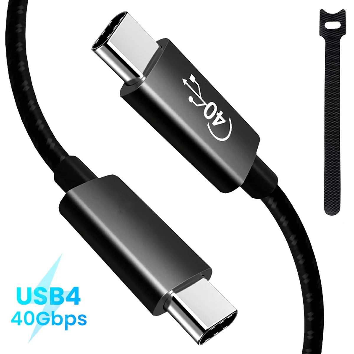IHDAPP IHDAPP USB4 Cable 40Gbps 100W 3.3ft Black — product photo