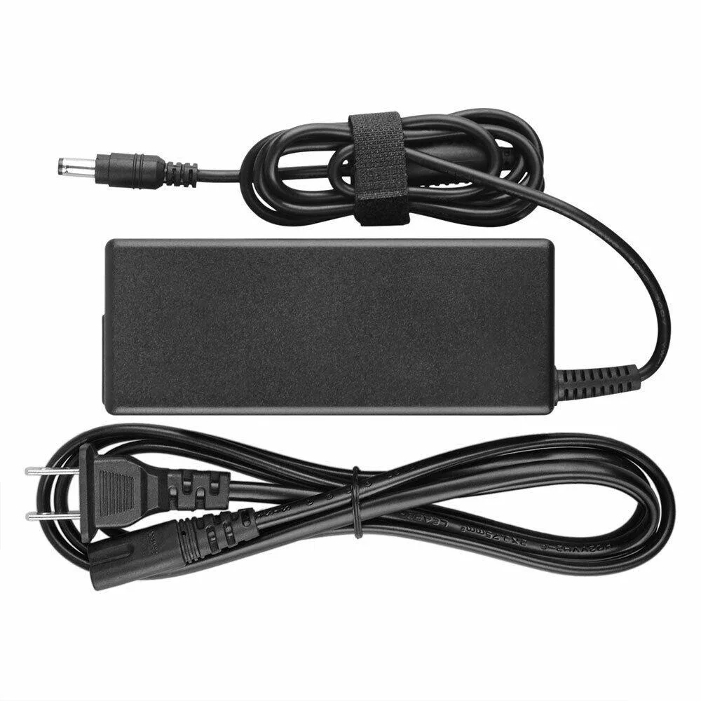 Compact black AC adapter with US plug for Yamaha PA-300C