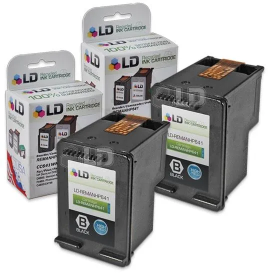 LD Products LD Products HP 60XL Black Ink Cartridge 2 Pack — product photo