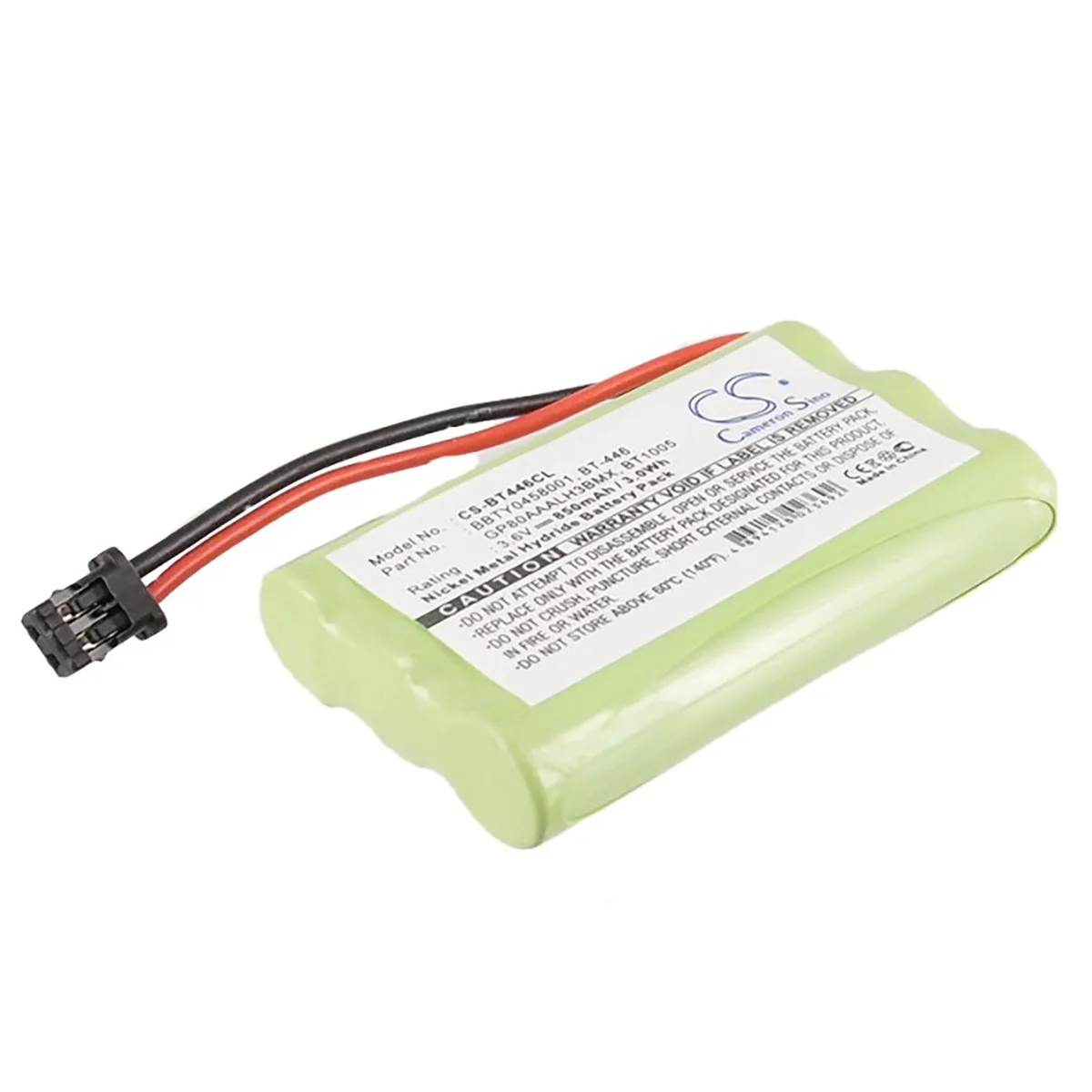Cameron &amp; Co Cameron &amp; Co DS-CS-BT446CL 0.8 Ah Ni-MH battery telephone accessory — product photo