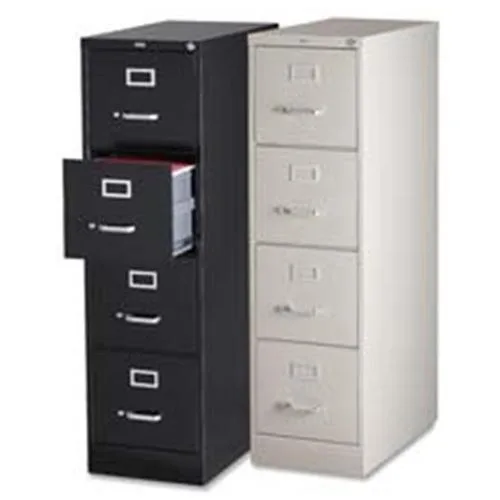 Lorell Lorell 60652 4-Drawer Vertical File 15x25x52 Putty — product photo