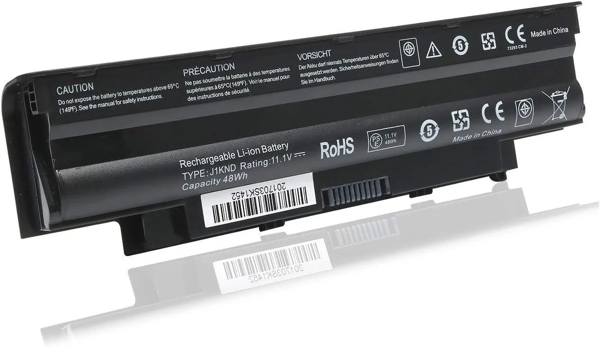 myVolts myVolts J1KND 11.1V 48Wh 6-cell laptop battery — product photo