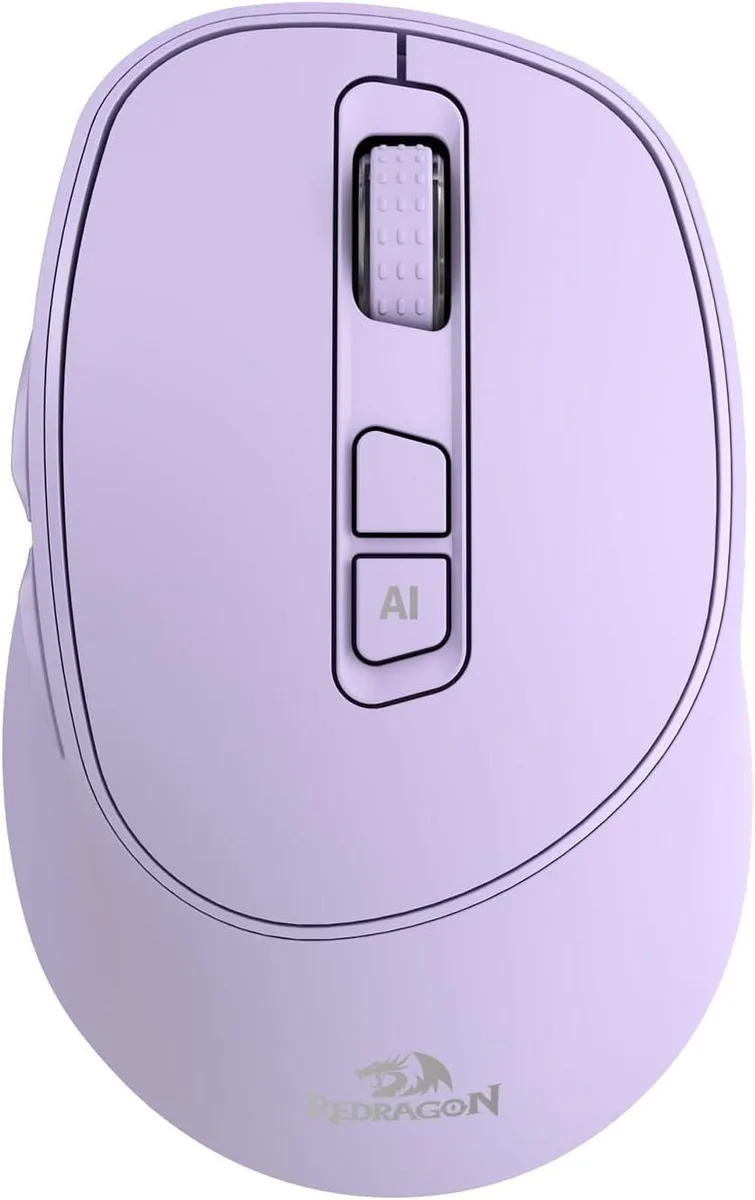 Redragon Redragon BM4195 AI Smart Wireless Mouse Purple — product photo