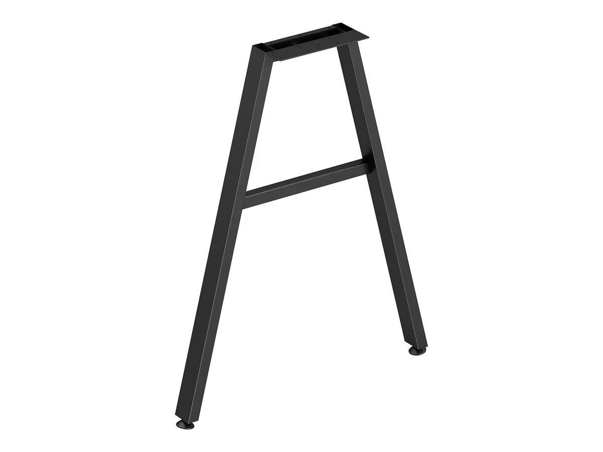 HON HON HONLPLLEG24ABLK 24" A-Leg Desk Base Black 27.54"H 23.58"W office furniture — product photo