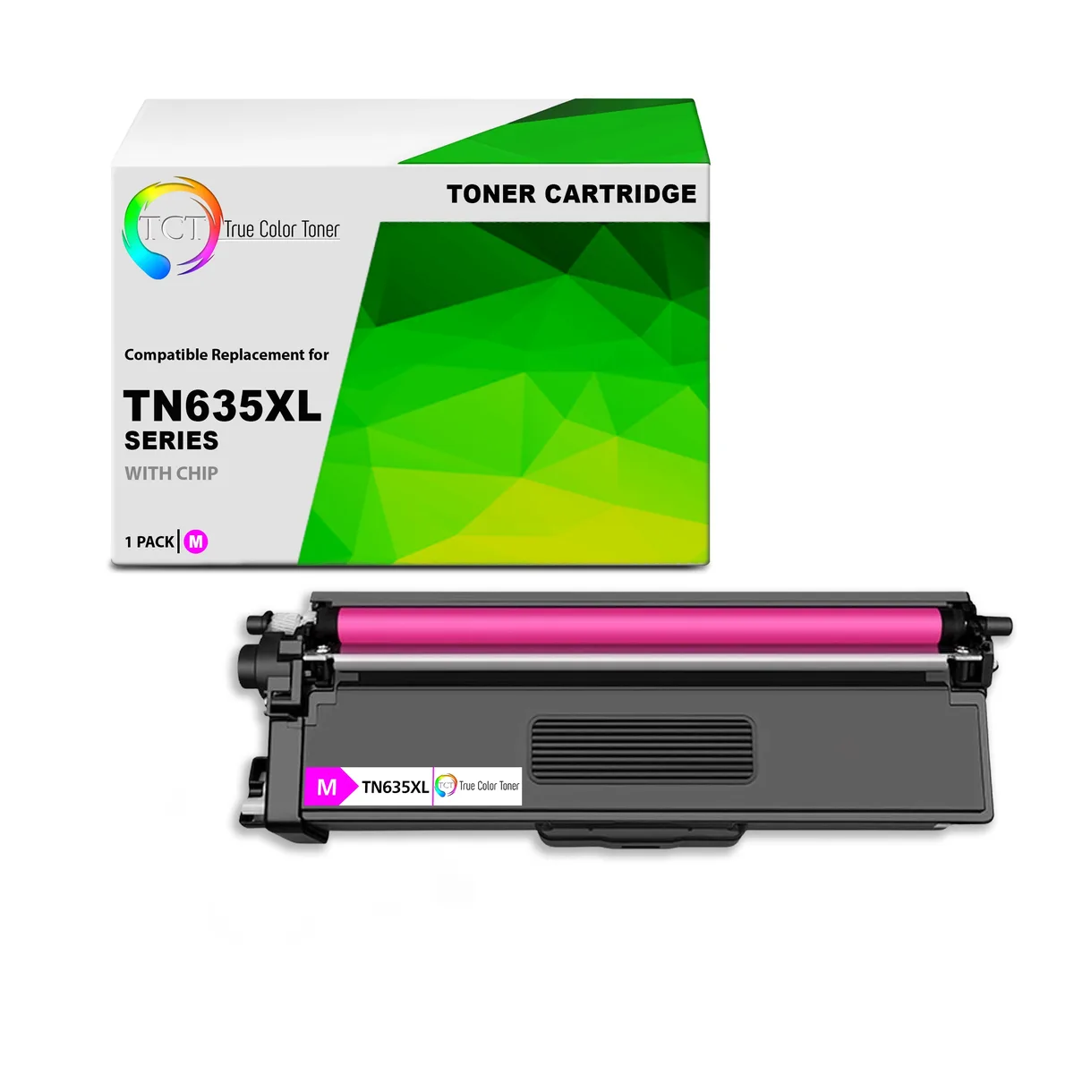 TCT TCT TN635XL Magenta High Yield Toner Cartridge 4500 Pages — product photo