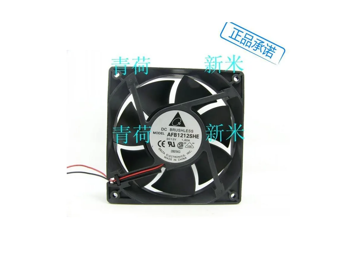 Fans Fans AFB1212SHE 12038 12V 1.60A Ball Bearing case fan — product photo