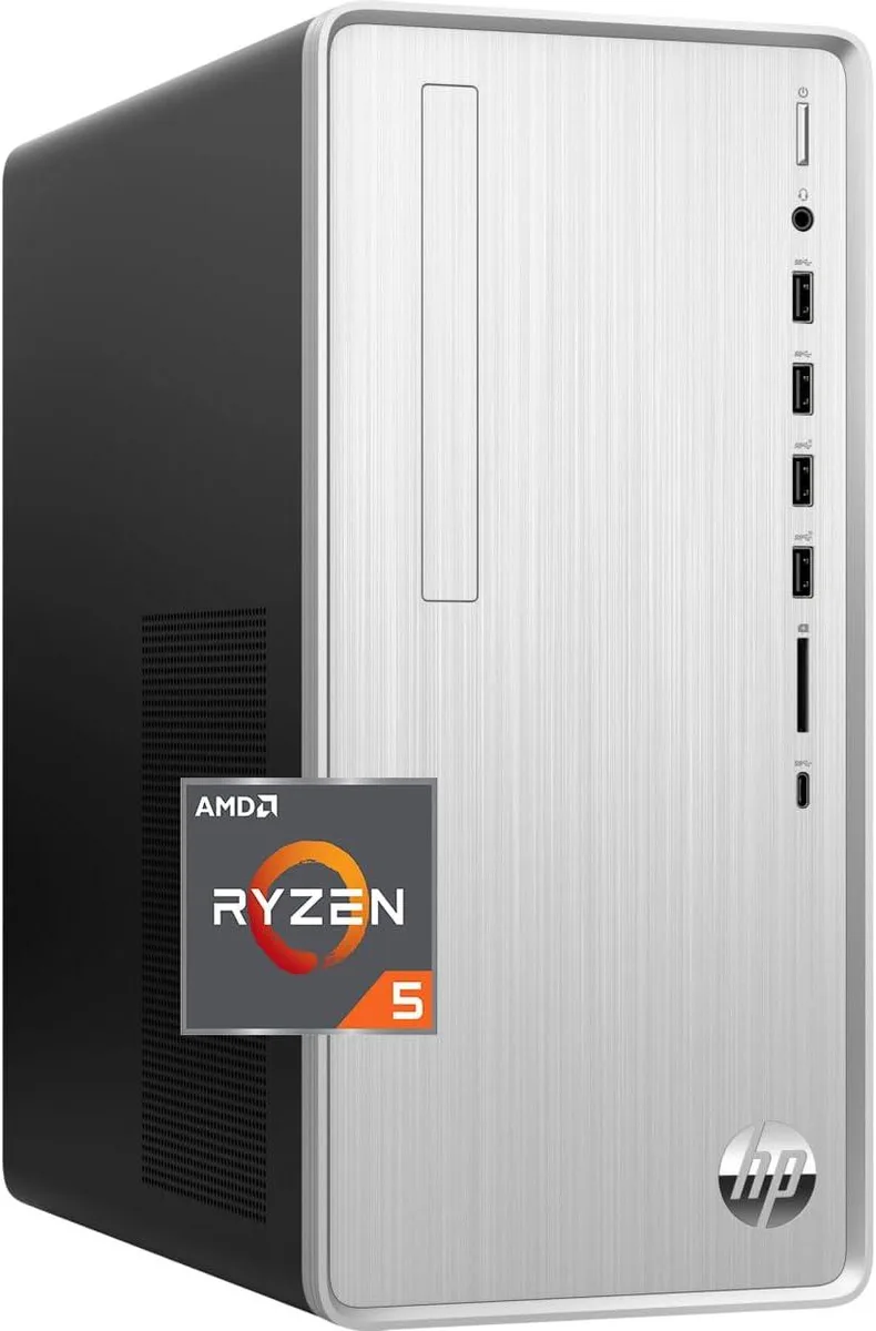 HP HP Pavilion TP01-2137c Ryzen 5 5600G 12 GB DDR4 1 TB HDD 256 GB SSD desktop PC — product photo