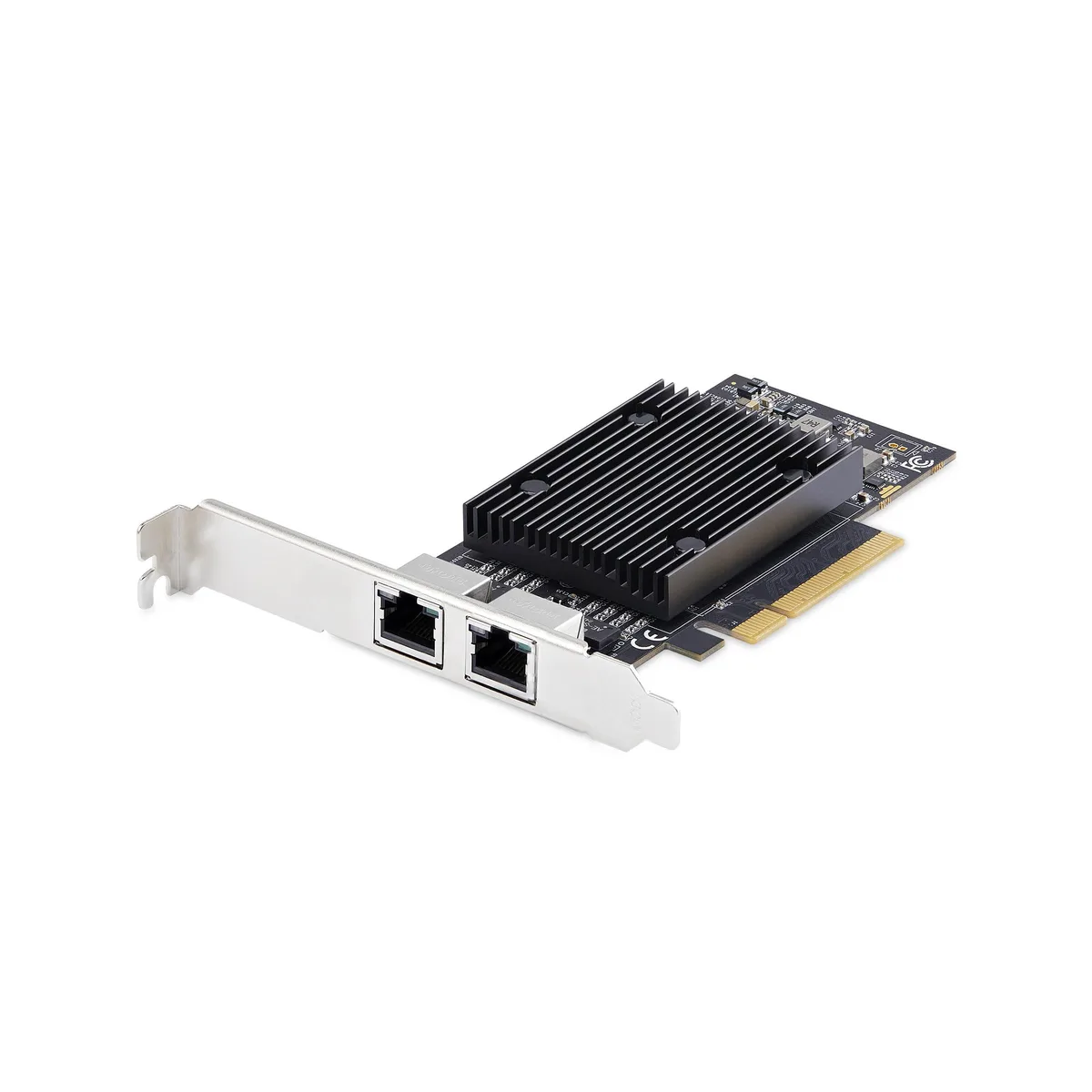 STARTECH STARTECH PR210B-NETWORK-CARD 2-Port PCIe 10Gb Ethernet Network Card laptop networking — product photo