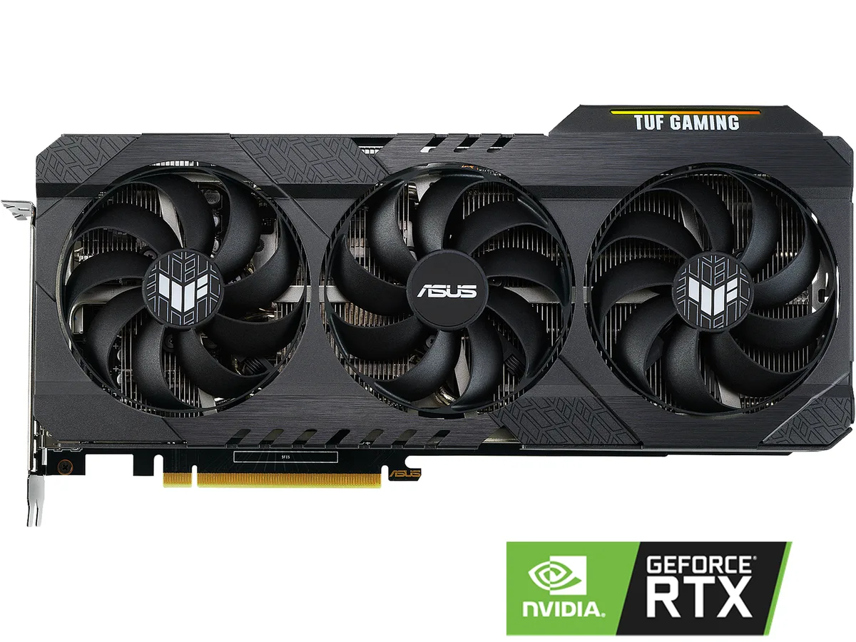 ASUS ASUS TUF-RTX3060TI-O8G-GA graphics card — product photo
