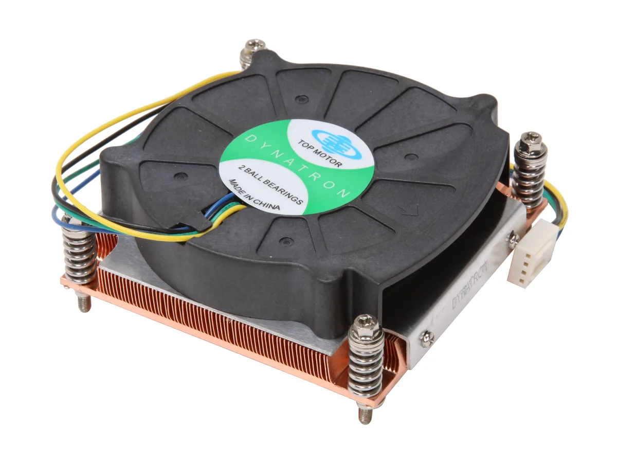 Dynatron Dynatron K199 80 mm 2 Ball CPU cooler LGA 1156 copper 355 g — product photo