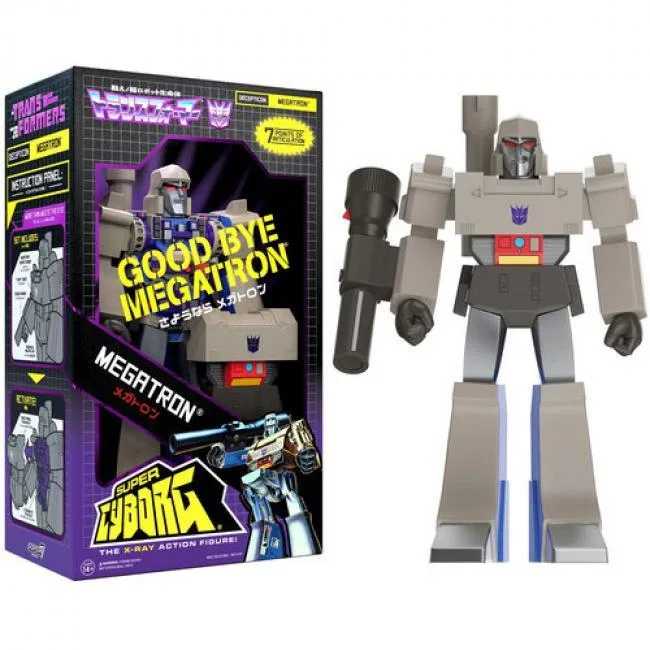 Super7 Super7 Transformers Super Cyborg Goodbye Megatron SDCC 2023 12 inch action figure SC-TRANW01-BYE-01 — product photo