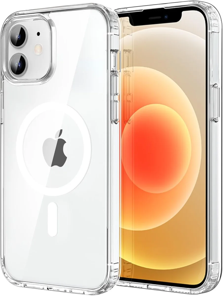 PISKEKAT PISKEKAT Magnetic Case for iPhone 12 & 12 Pro 6.1 inch Clear — product photo