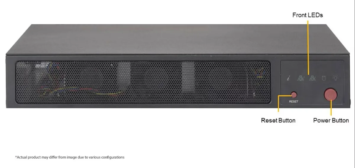 Supermicro Supermicro SYS-E300-13AD-02-G1 1U rack server Intel Core i5-13500E 12-core 32GB DDR4 960GB NVMe — product photo