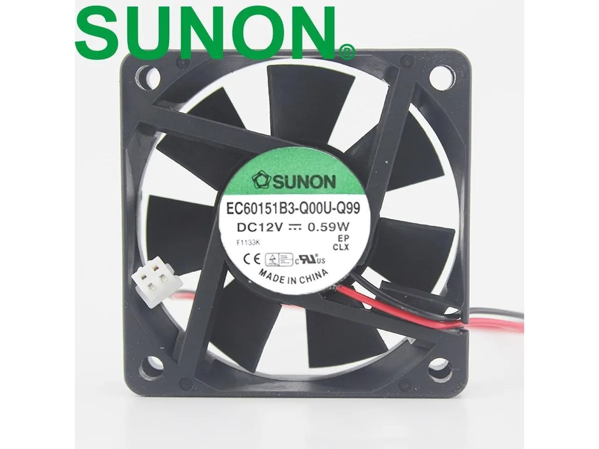 Fans Fans 12V 0.59W 60mm 6015 case fan — product photo