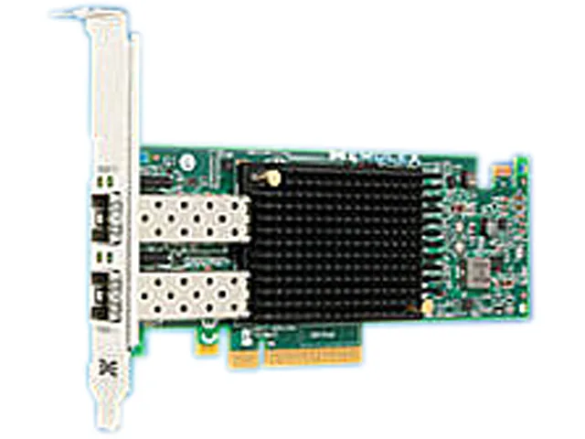 Emulex Emulex OCE14102-NM 10Gbps PCI-Express network card with 2 SFP+ slots — product photo