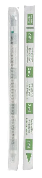 Lab Safety Supply Inc Lab Safety Supply Inc 11L806 2mL Pipet Individually Wrapped PK600 — product photo