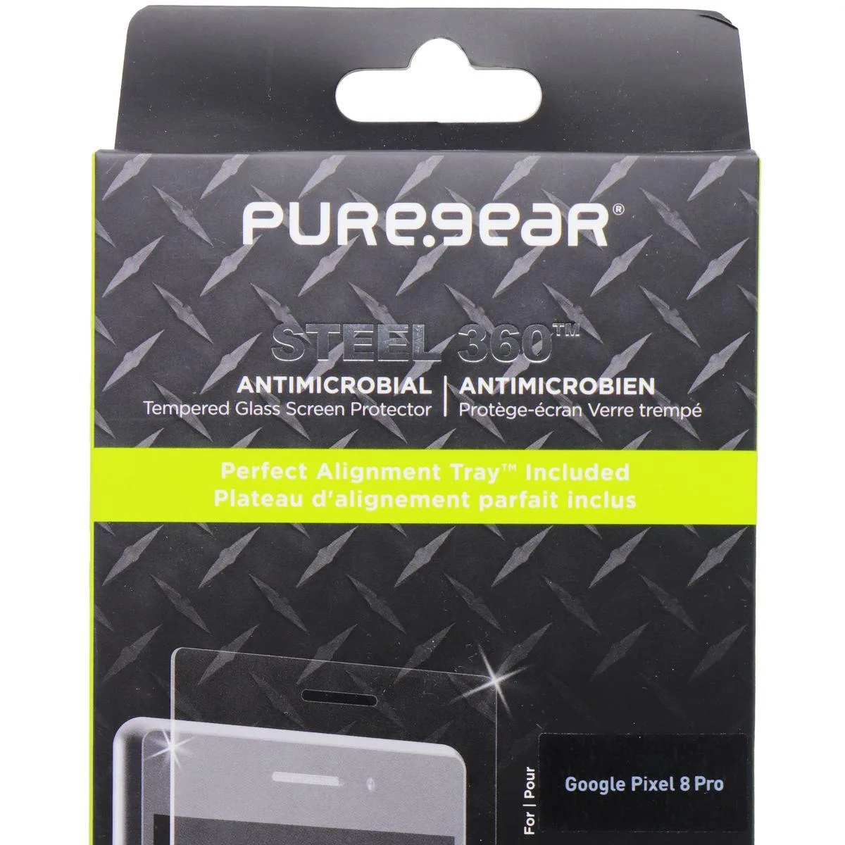 PureGear PureGear Steel 360 Screen Protector Google Pixel 8 Pro Clear — product photo