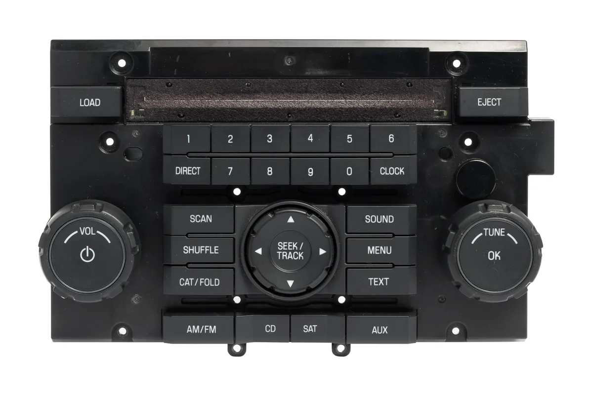 1 Factory Radio 1 Factory Radio Control Panel 8L8T-18A802-AKW 2008 Ford Escape Mariner — product photo