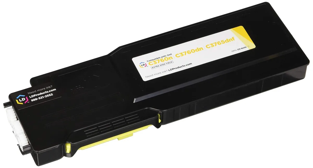 LD Products LD Products 331-8430 Cyan Toner Cartridge for Dell C3760 C3765 — product photo