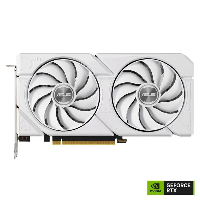 ASUS ASUS Dual GeForce RTX 4060 Ti EVO White OC 8GB graphics card — product photo
