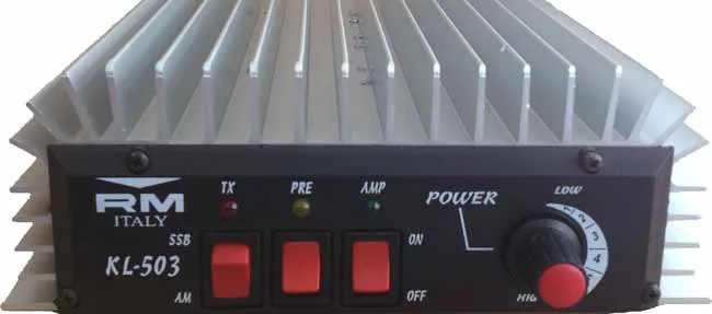 RM Italy RM Italy KL 503 linear amplifier 250 W AM FM SSB CW 12-14 A — product photo