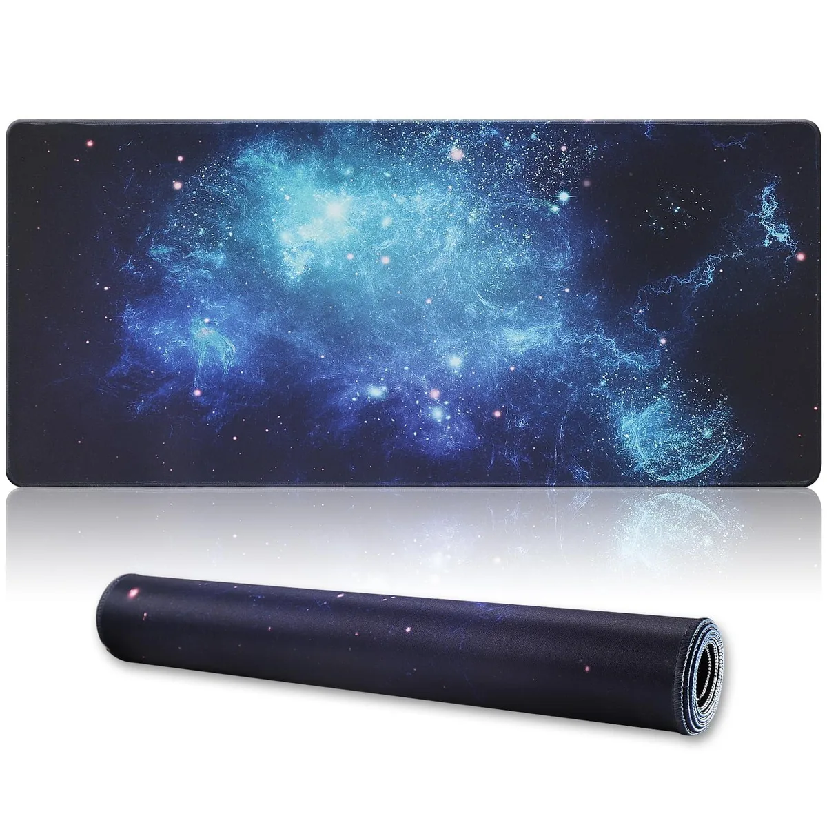 KEHIPI KEHIPI XXL Gaming Mouse Pad 35.4x15.7 Spacebluedot — product photo