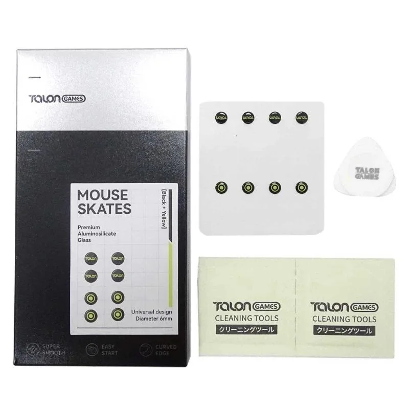 YINGHUA YINGHUA Universal Dots Glass Mouse Skates — product photo