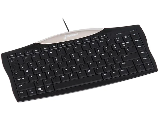 Evoluent Evoluent EKB Compact USB Keyboard 12 F-keys .4" profile — product photo