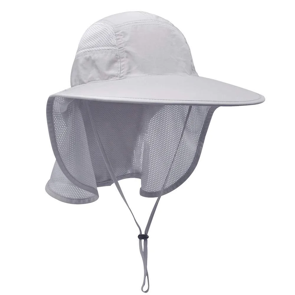 1026c4 UV Protection Hat 50+ UPF 22-24in Black — product photo