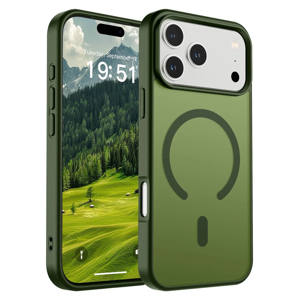 KEHIPI KEHIPI Case iPhone 17 Pro Max MagSafe Cangling Green 2025 — product photo