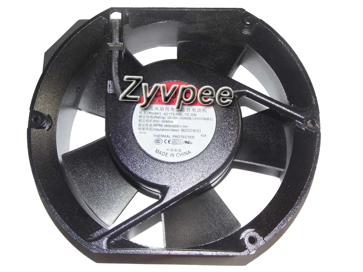 Zyvpee Zyvpee A2175-HBL TC.GN 170mm AC Case Fan — product photo