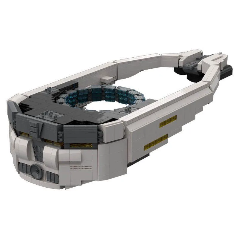ZITIANYOUBUILD ZITIANYOUBUILD MOC-126363 Ori-Warship Space Wars Ship 1418 Parts — product photo