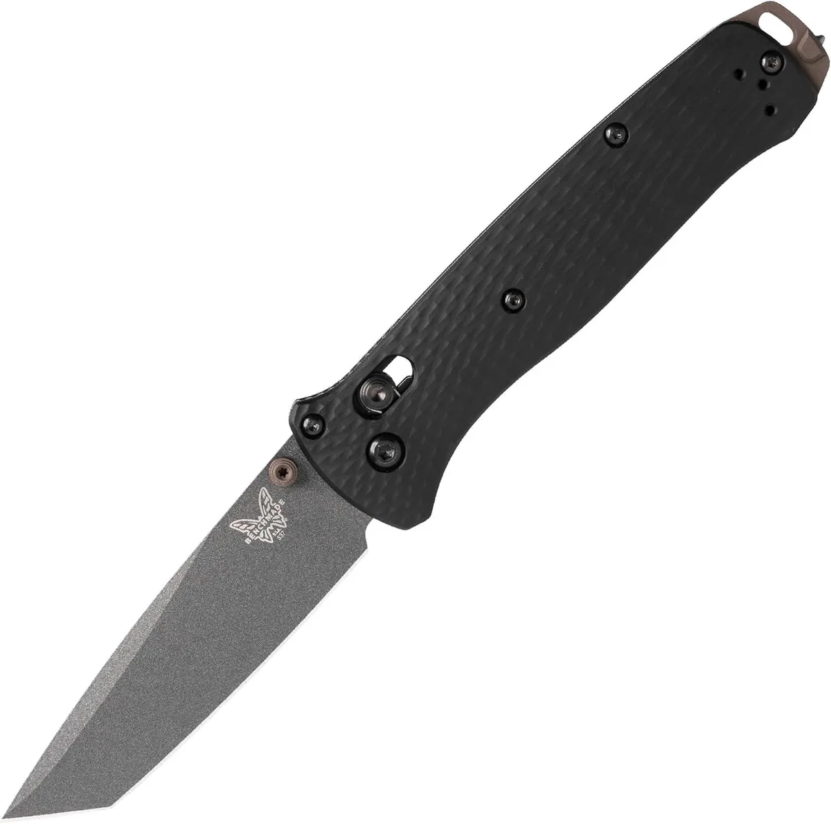 Benchmade Benchmade Bailout AXIS Lock Knife Black Aluminum 3.4 inch Gray 2023 — product photo