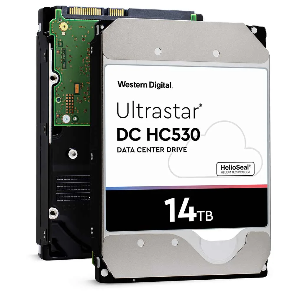 HGST HGST 0F31284 Ultrastar DC HC530 14TB 7200 RPM 512MB SATA 6.0Gb/s 3.5" internal hard drive — product photo