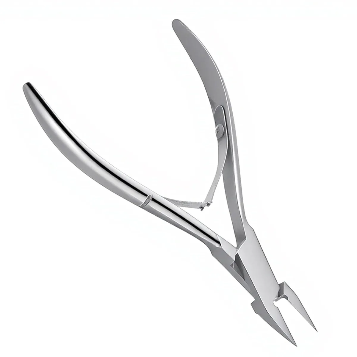 Ingrown Toenail Clipper Straight Blade 16mm Blade Stainless Steel Wood Shelving — product photo